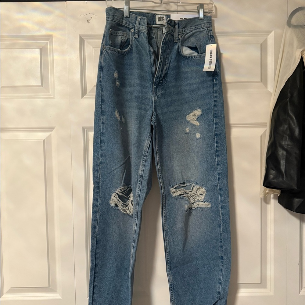 BDG high rise baggy jeans